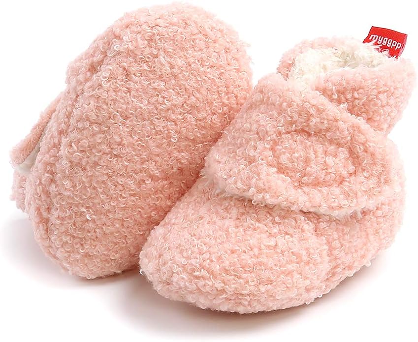 Ohwawadi Infant Baby Slippers Girls Boys Booties Warm Baby Socks Shoes Newborn - Image 6