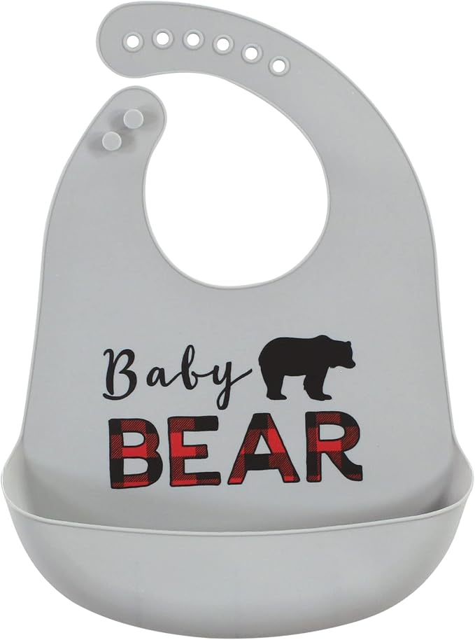 Little Treasure Unisex BabySilicone Bibs - Image 3