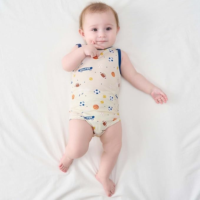 pureborn Baby Girls Boys Bodysuit Super Soft Cotton Romper 0-24 Months | - Image 2