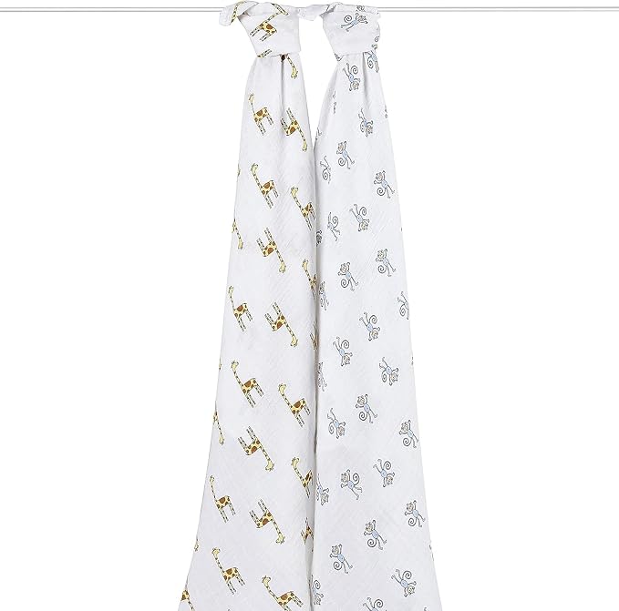 aden + anais Swaddle Blanket, Boutique Muslin Blankets - Image 3