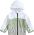 Toddler Baby Girl Windbreaker Jacket Zip Up Hoodie Long Sleeve Sweatshirt by Emmababy