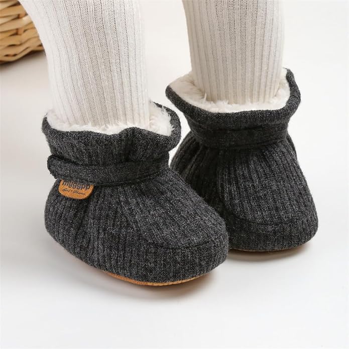 Ohwawadi Infant Baby Slippers Girls Boys Booties Warm Baby Socks Shoes Newborn - Image 2