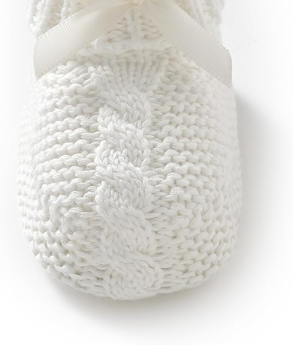 Baby Booties Newborn 100% Cotton Cozy Knit First Shoes | Soft Cute Shower Gift - Image 7
