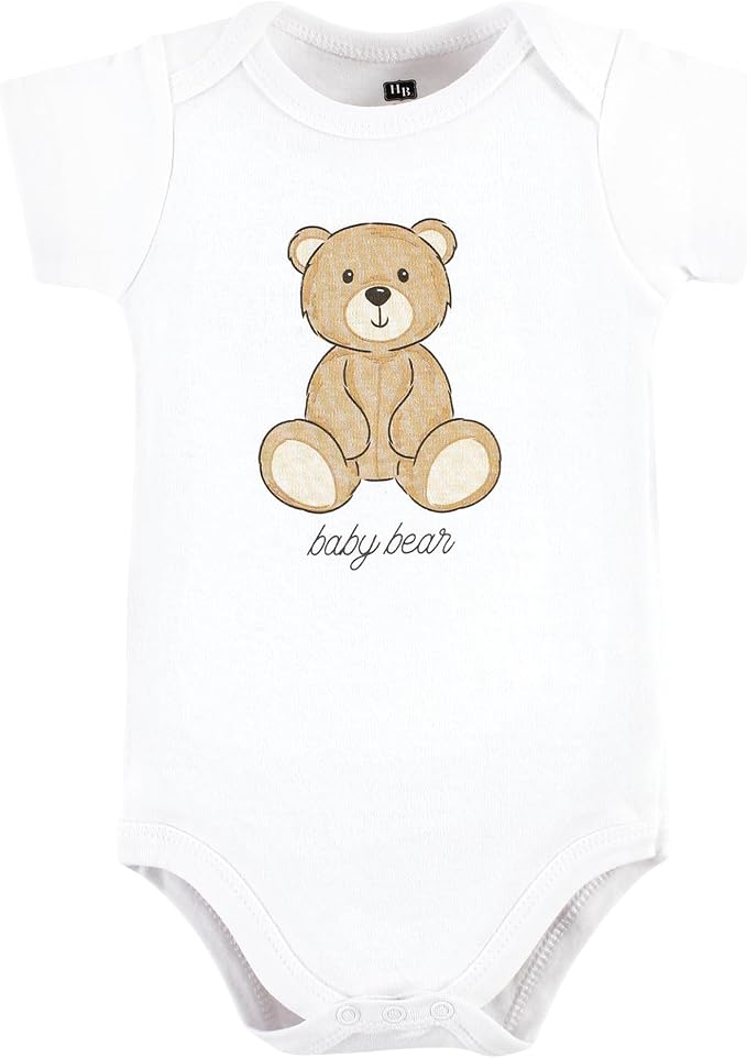 Hudson Baby Unisex Baby Cotton Bodysuits - Image 3