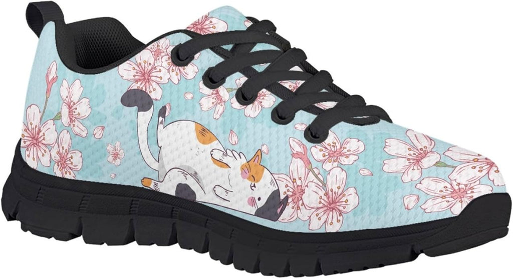 MARSVOVO First Shoes for Walking Boy Girl Athletic Lightweight Flexible Lace-up Breathable Running Shoes Casual Classic Comfortable Non Slip Play Sport Learning to Walk Toddler Girl Sneakers