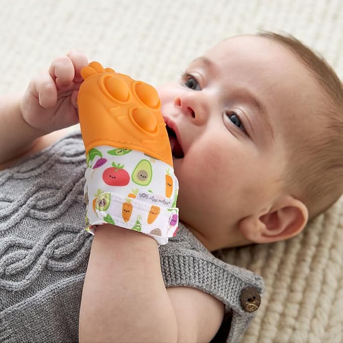 Itzy Ritzy Silicone Teething Mitt - Image 8