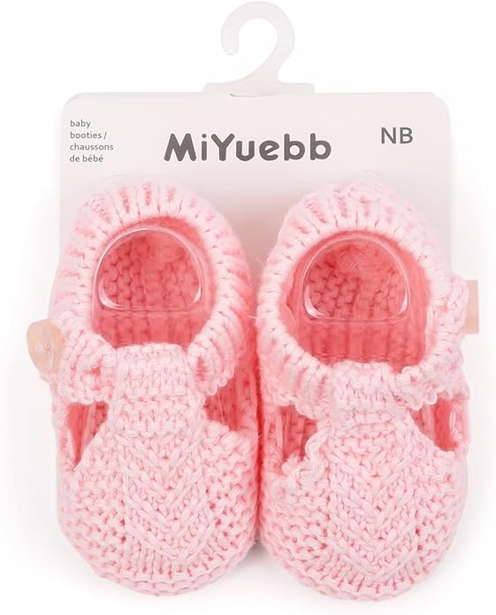 Infant Baby Boys Girls Knitted Booties Soft Cute First Walking Socks Shoes | by WaiHeikki
