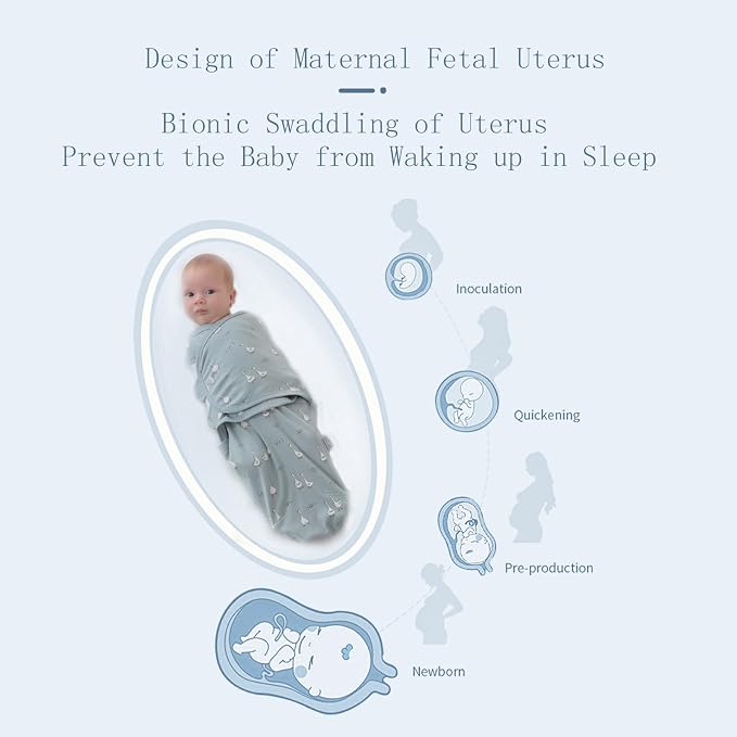 insular Baby Swaddle Wrap, Swaddle Blanket - Image 2