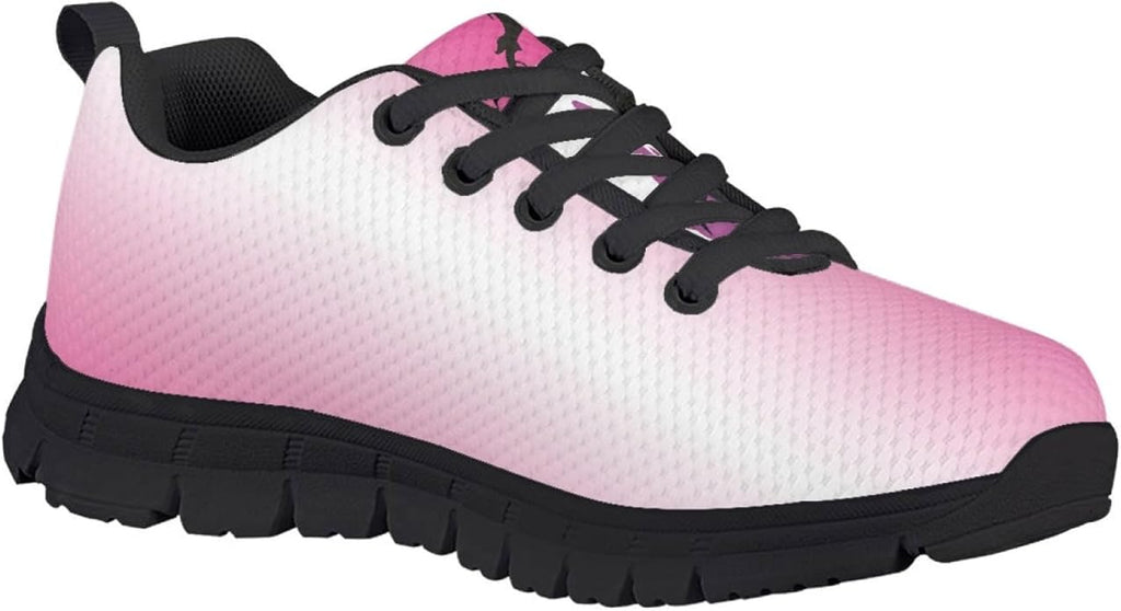 MARSVOVO First Shoes for Walking Boy Girl Athletic Lightweight Flexible Lace-up Breathable Running Shoes Casual Classic Comfortable Non Slip Play Sport Learning to Walk Toddler Girl Sneakers