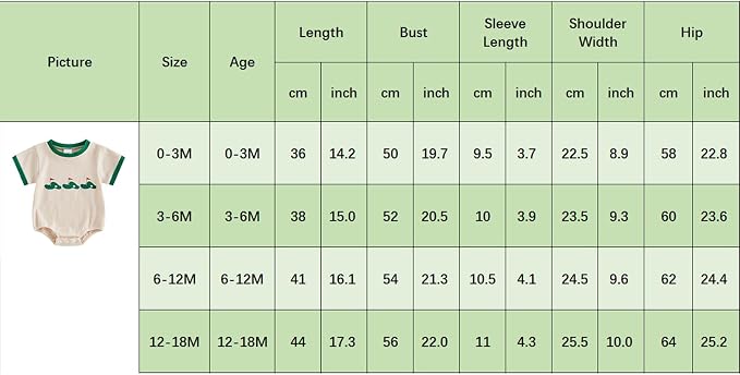 Newborn Baby Boy Girl Summer Clothes Funny Print Sweatshirt Romper Oversized - Image 9