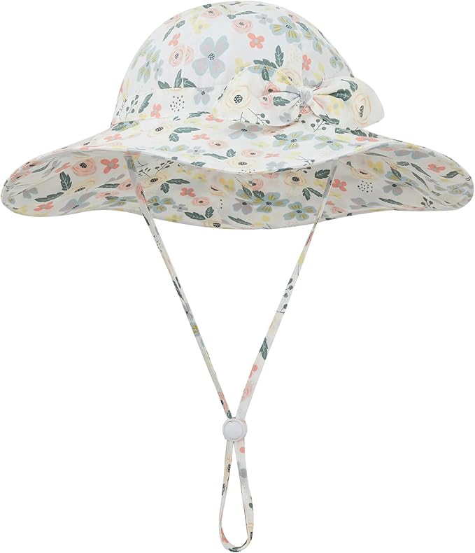 Baby Toddler Sun Protection Bucket Hat Infant Beach Summer Hats - Image 3
