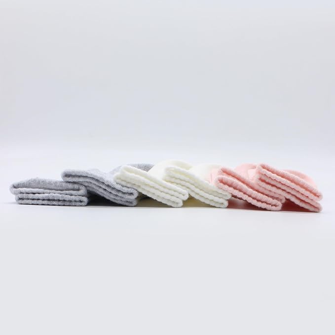 bistyle Baby Grip Ankle Socks 6 Pairs | Newborn Infant Toddlers Sock Organic - Image 7