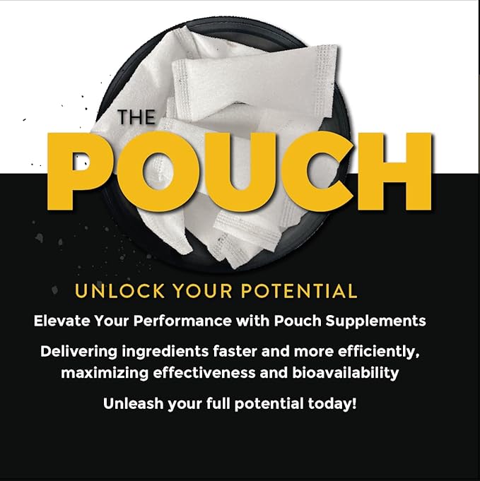 Fully Loaded Alpha Nootropic Pouches (Mango) - 5 Cans - 15 Pouches per can -Effective Nootropic Delivery, Nic Pouch Replacement - Faster Absorption, Alpha GPC, L-Tyrosine, GABA