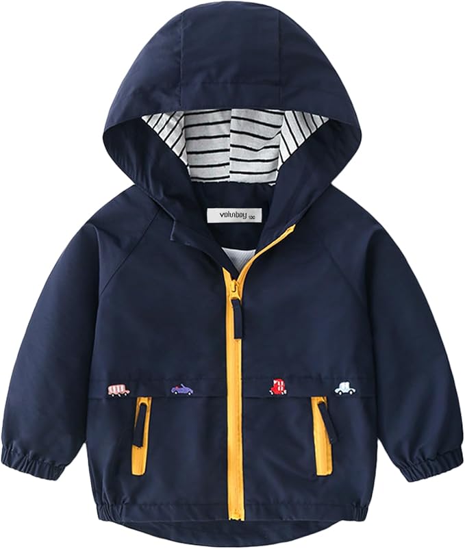 Volunboy Toddler Boys Spring Windbreaker Lightweight Jacket | baby boy by Volunboy