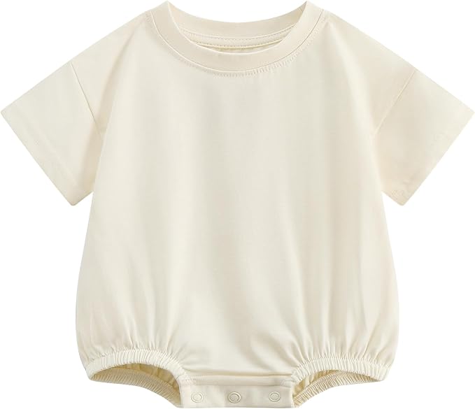 Bafeicao Baby Boy Girl Bubble Romper Infant Toddler T-Shirt Bodysuit | Organic by Bafeicao