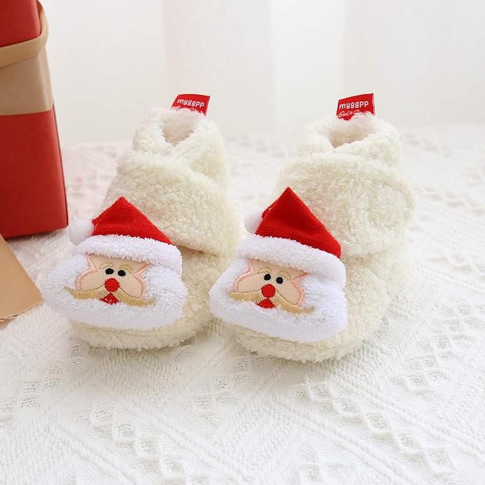 Ohwawadi Infant Baby Slippers Girls Boys Booties Warm Baby Socks Shoes Newborn - Image 7