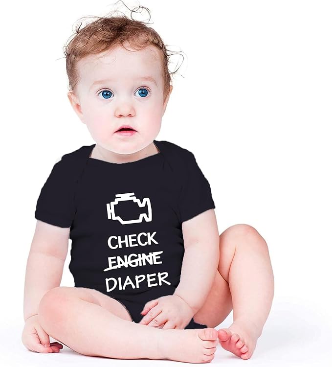 Check Engine Diaper Bodysuit - Image 2