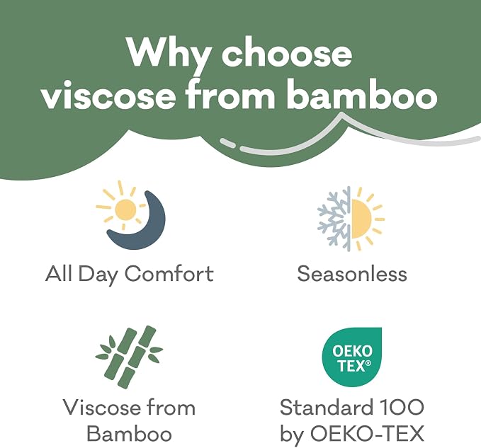 pureborn Baby Sleeper Viscose from Bamboo Zipper Footies 0-24 Months - Image 4