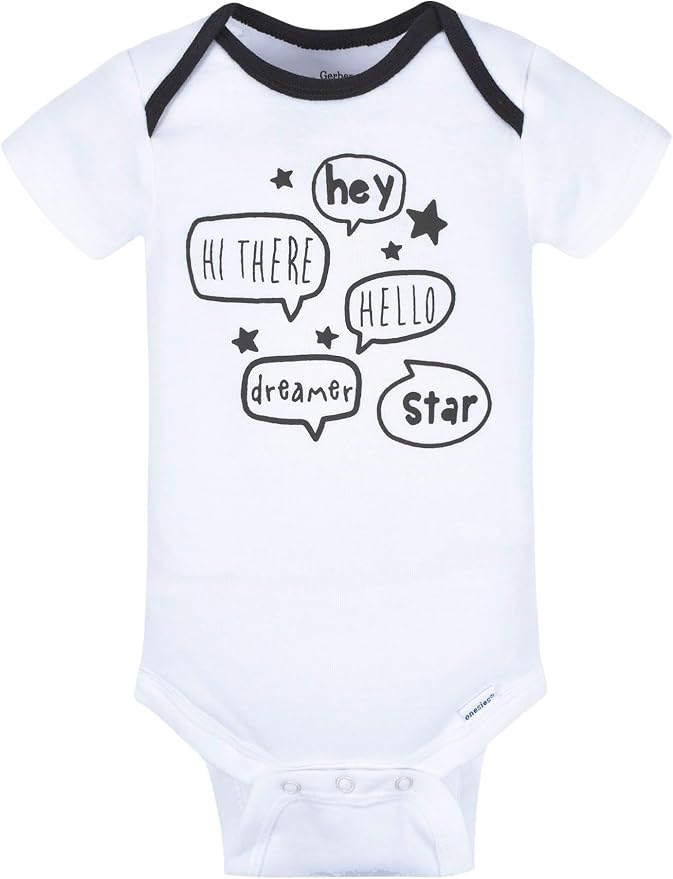 Gerber Baby Boys 8-Pack Short Sleeve Onesies Bodysuits - Image 6
