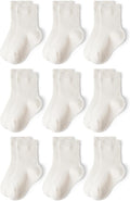 Baby Toddler Essentials Non-Slip Crew Socks by Bearbay