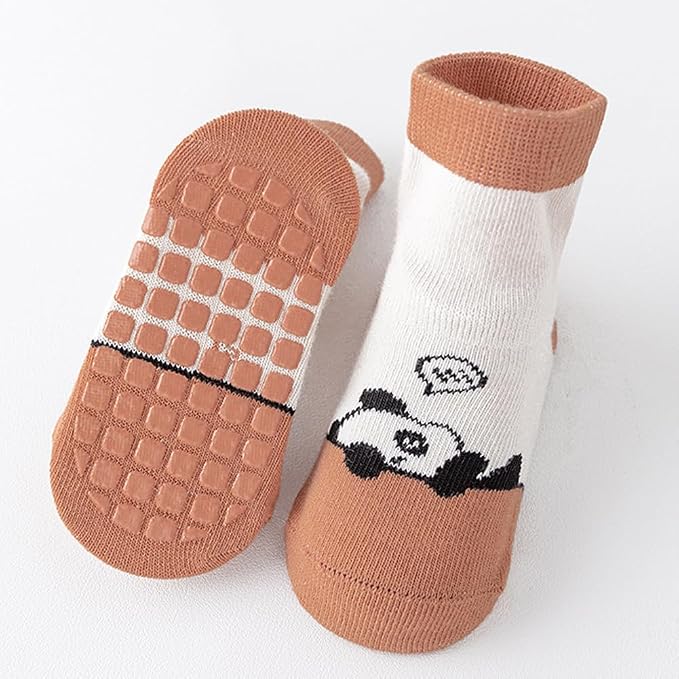 Exegawe Toddler Non Slip Socks, Cute Baby Socks - Image 3