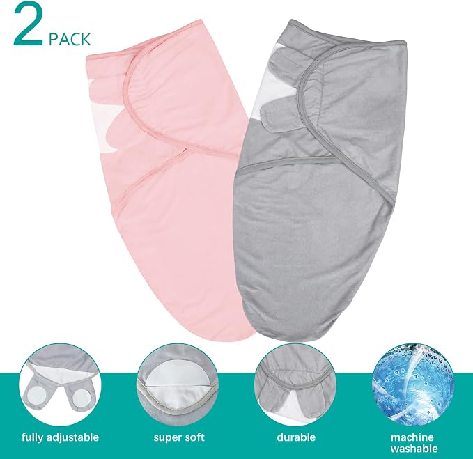 Biloban Baby Swaddles 0-3 Months - Image 2