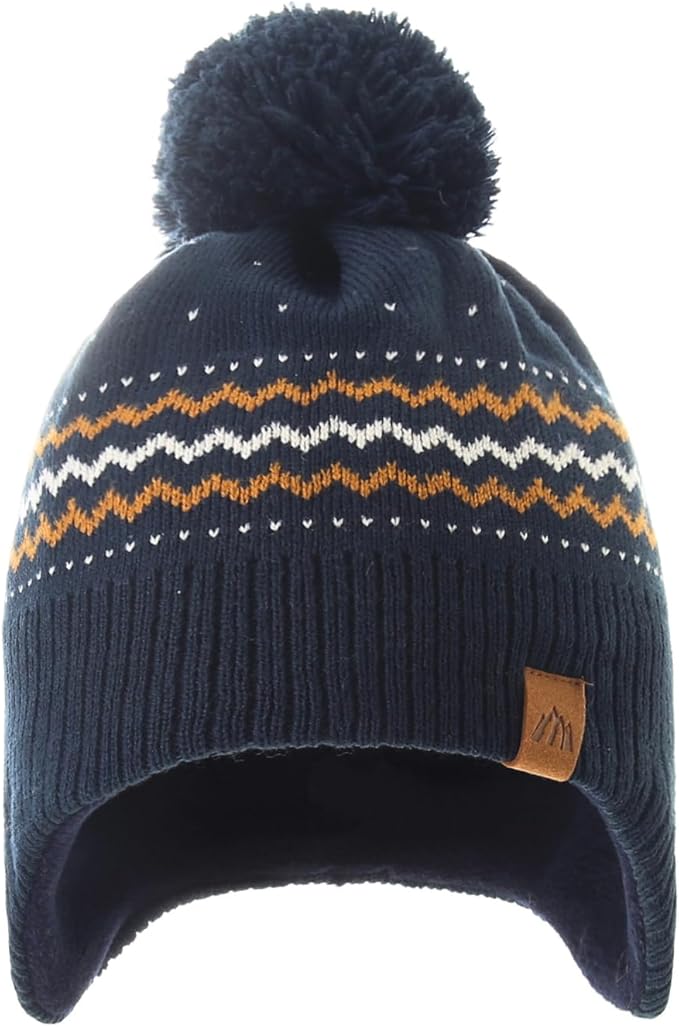 Moon Kitty Baby Boys Hats Toddler Beanies for Boys Winter Fleece Winter Hat Boys