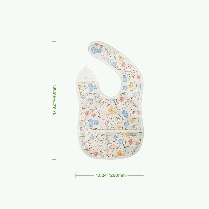 haakaa Waterproof Baby Bibs for Eating 2pcs for 6-24M - Image 9
