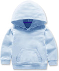Toddler Boys Girls Sweatshirt Cotton Solid Fall Pullover Hoodie | Long Sleeve by YAGATA