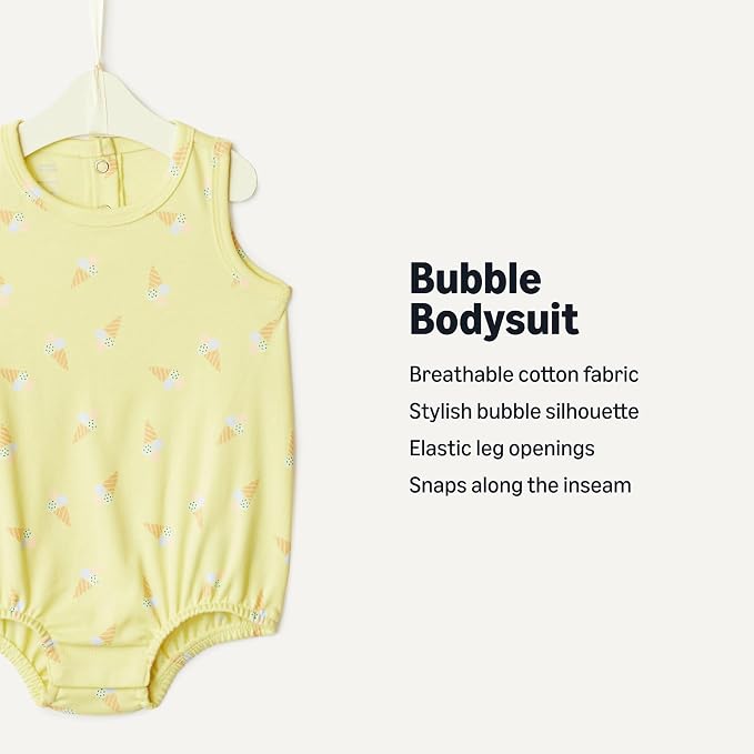 Amazon Essentials x Sofia Grainge Unisex Babies' Cotton Bubble Bodysuit - Image 3