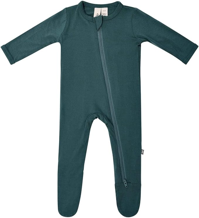 KYTE BABY Infant and Toddler Dual Zipper Footie, Ultra-Soft Rayon Made From by KYTEBABY