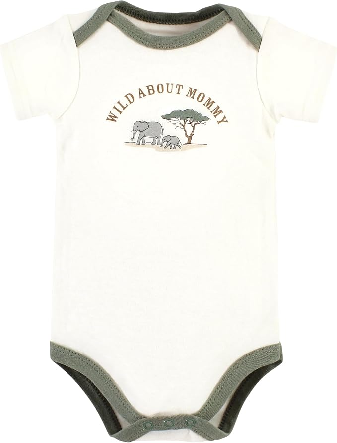 Hudson Baby Unisex Baby Cotton Bodysuits - Image 5