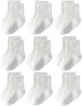 Toddler Grip Socks Non Slip Crew Socks Socks by EUFANCE