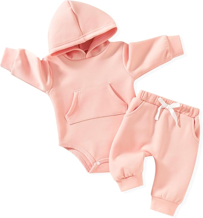 Aalizzwell Infant Baby Winter Hoodie Outfit by Aalizzwell