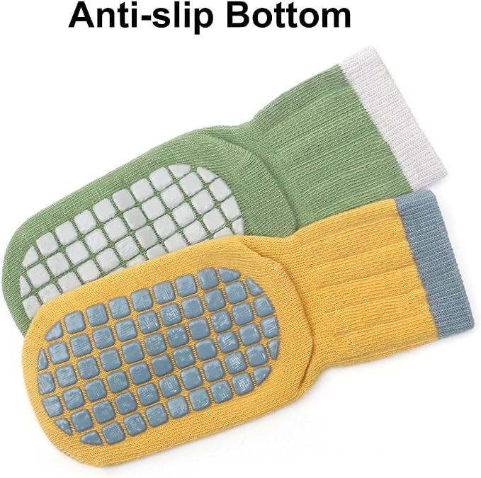 Exegawe Toddler Non Slip Socks, Cute Baby Socks - Image 4