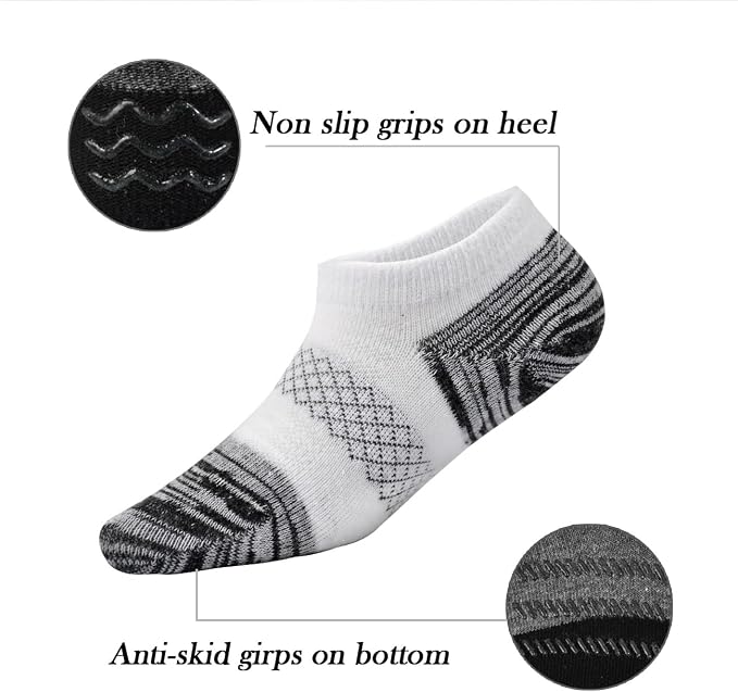 Toddler Little Girls Boys No Show Socks Cotton Low Cut Socks - Image 3