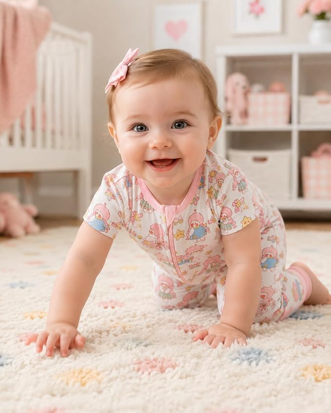 GUISBY Baby Cotton Footless Zipper Pajamas | 100% Cotton Comfort, Easy Zipper - Image 6