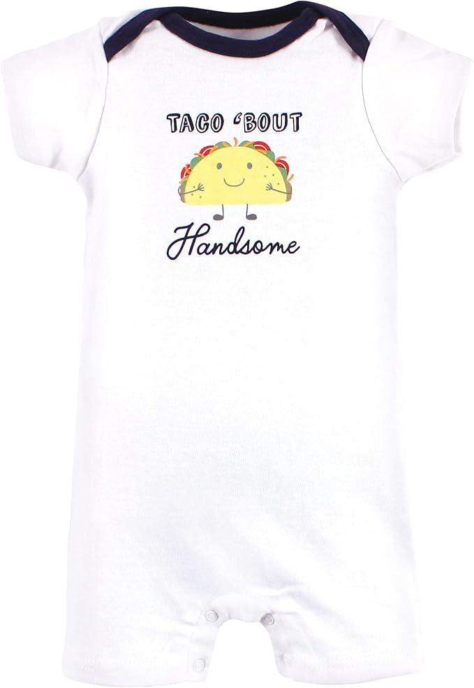 Hudson Baby Unisex Cotton Rompers - Image 4