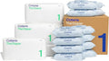 Coterie Baby Wipes + Diapers Kit, Size 1 Diapers (198 Count) & 12 Pack (672 Count) Baby Wipes with 99% Water, Plant Based Materials, Hypoallergenic for Sensitive Skin