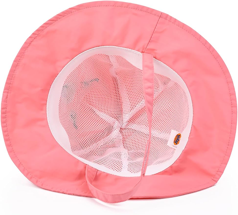 Azue Cute Baby Sun Hat, Wide-Brim Toddler Bucket Hats - Image 5