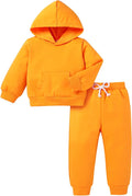 Happy Town Baby Fall Outfits for Girl Boy Long Sleeve Hoodie Top and Long by HappyTown