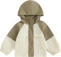 Toddler Baby Girl Windbreaker Jacket Zip Up Hoodie Long Sleeve Sweatshirt by Emmababy