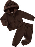 Happy Town Baby Clothes for Girls Boys Clothes Solid Color Zipper Hoodie and by HappyTown