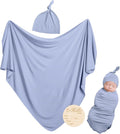 BubblePanda Rayon Made from Bamboo Newborn Swaddle Blankets 35 x 35 Inch | Baby by Unknown