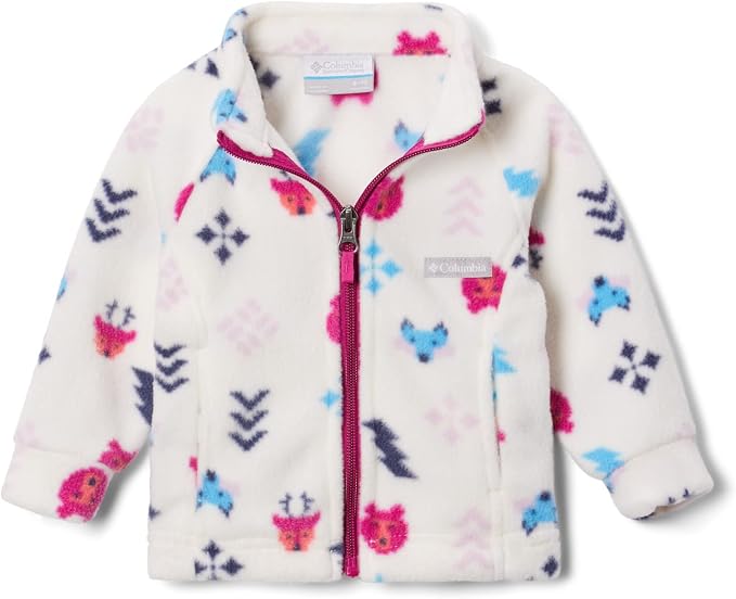 Columbia Youth Girls Benton Springs II Printed Fleece Jacket - Image 4