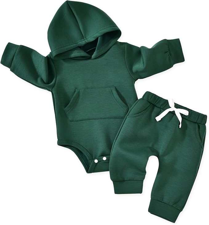 Aalizzwell Infant Baby Winter Hoodie Outfit by Aalizzwell