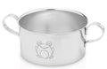 Children's Stainless Steel Bowl with Handles | Adorable Frog Design | Premium 304 (18/8) | 1-Piece | Perfect for Babies, Toddlers & Kids