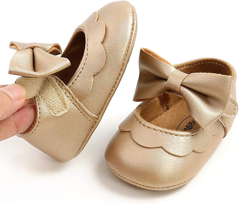LAFEGEN Baby Girls Mary Jane Flats - Image 4