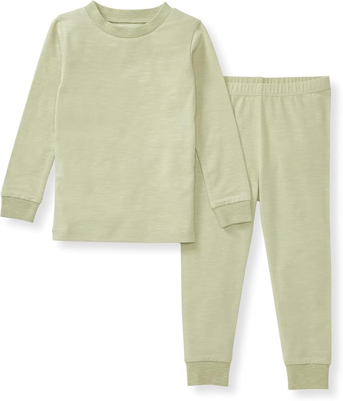 Burt's Bees Baby Unisex Baby Honeysoft Pajamas, Tee and Pant 2-Piece PJ Set by BurtsBeesBaby