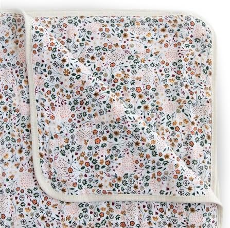 Little Unicorn Muslin Quilt Blanket | 100% Cotton Soft Multi-Layered Muslin - Image 2